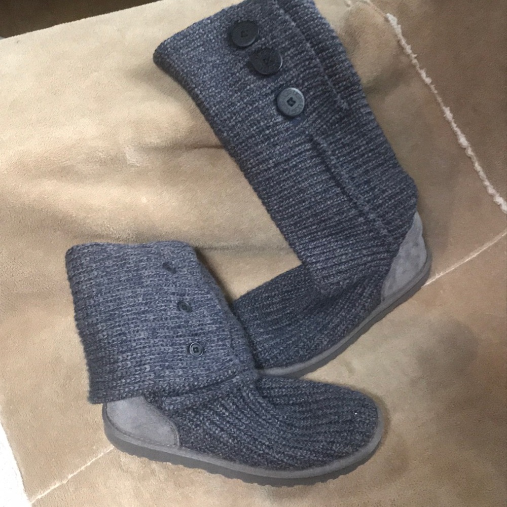 Ugh Sweater Boots. Wear up or folded down